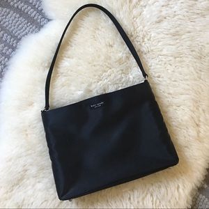 Authentic vintage Kate Spade satin shoulder bag